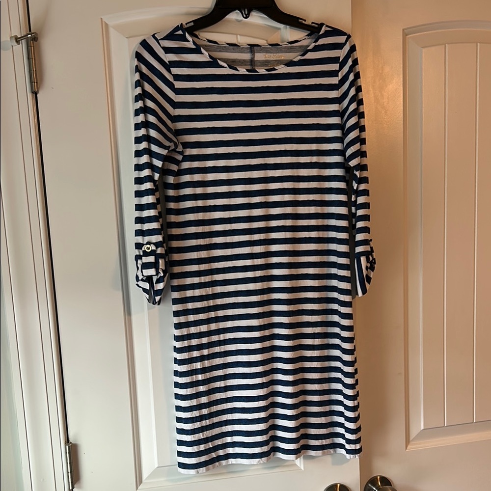 Lilly Pulitzer Sheath Dress (2!) 3/4 Cuffed Sleeves